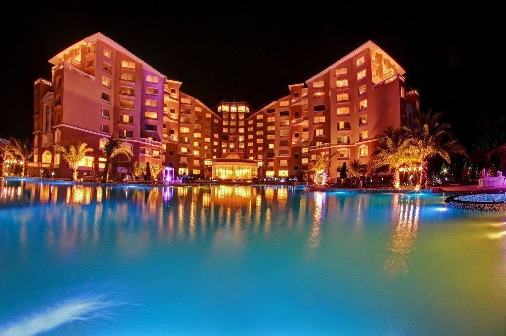 Voorkant van accommodatie