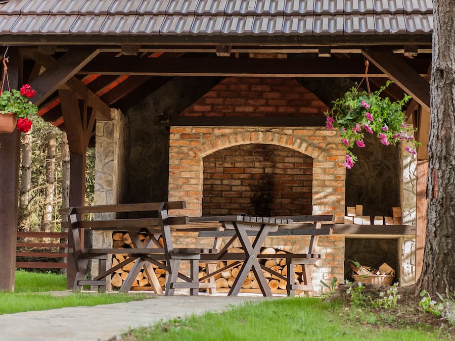 Grillaus-/piknikalue