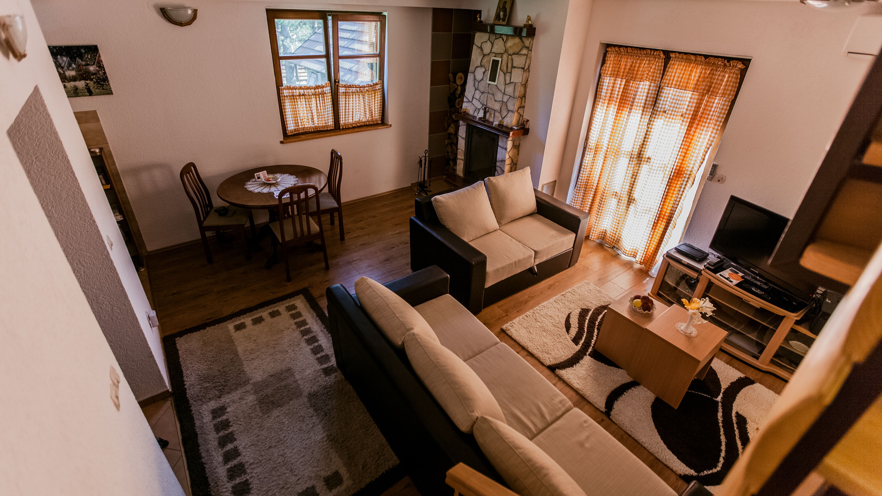 Maison, 2 chambres, balcon, vue montagne | 1 chambre, literie de qualité supérieure