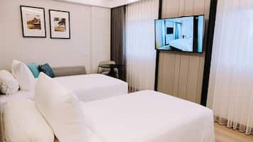 Desk, iron/ironing board, free WiFi