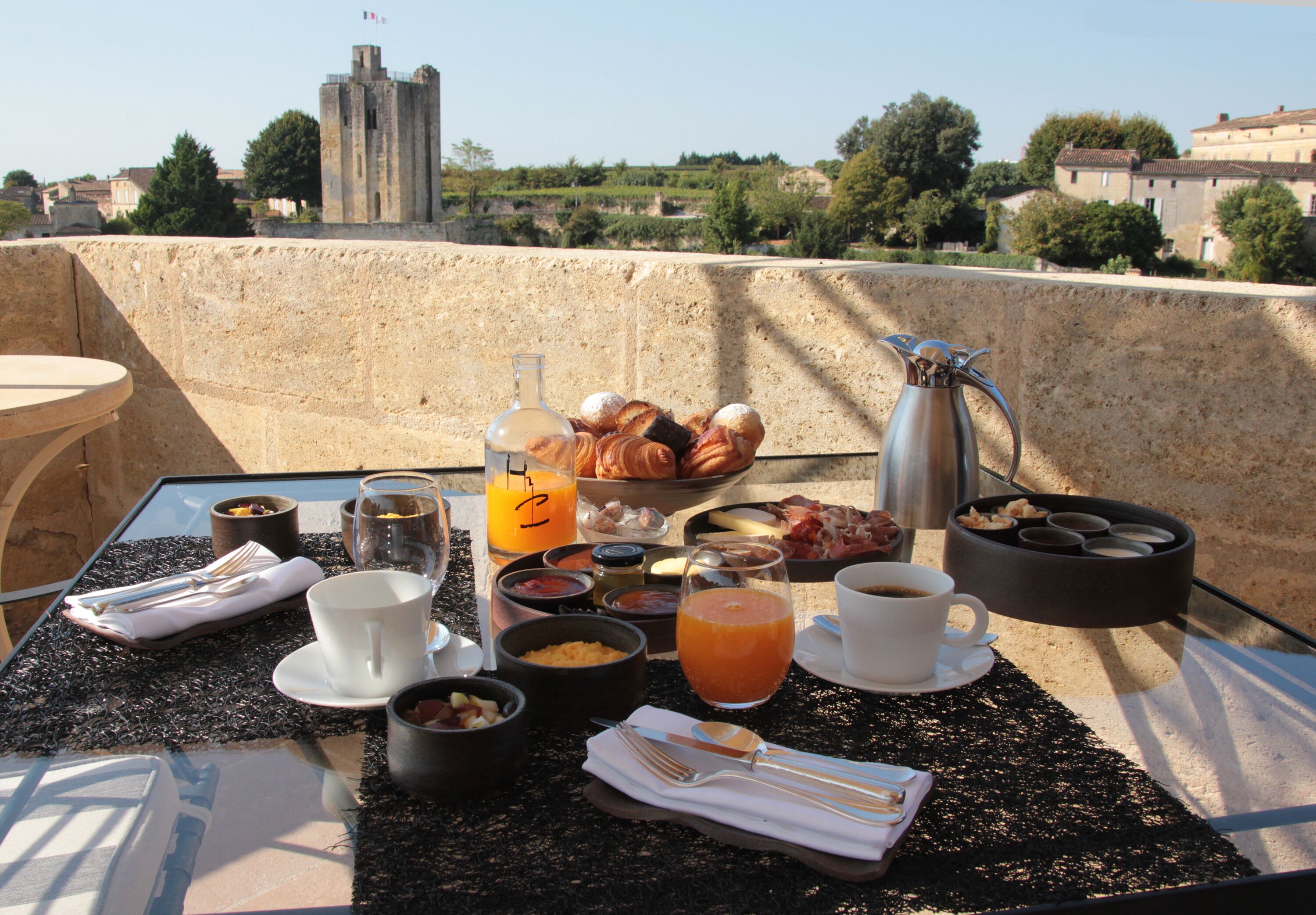 daily full breakfast for a fee