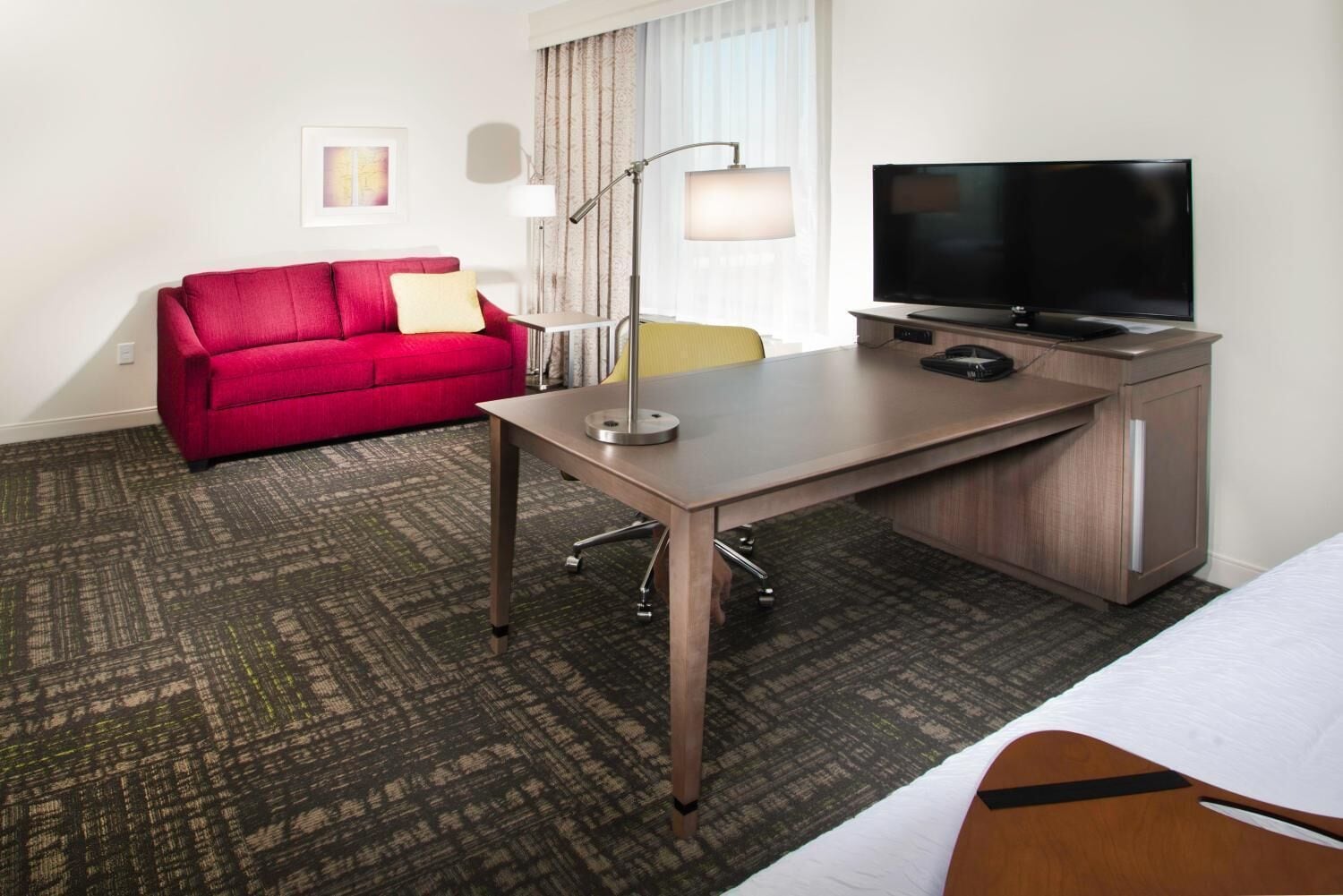 premium bedding, minibar, in-room safe, desk