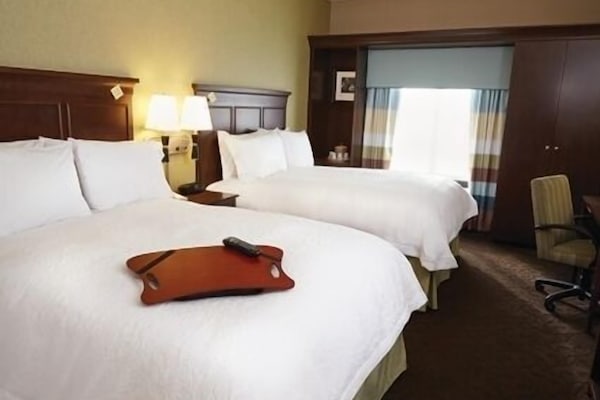 Room, 2 Queen Beds, Non Smoking, Refrigerator | Premium bedding, minibar, in-room safe, desk
