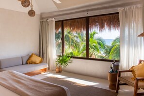 Deluxe Panoramic View | 1 bedroom, minibar, in-room safe, free WiFi - Dune Boutique Hotel located at the party zone (Tulum)