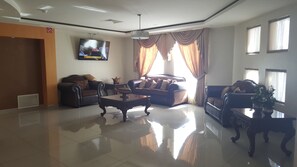 Zona de estar del vestíbulo