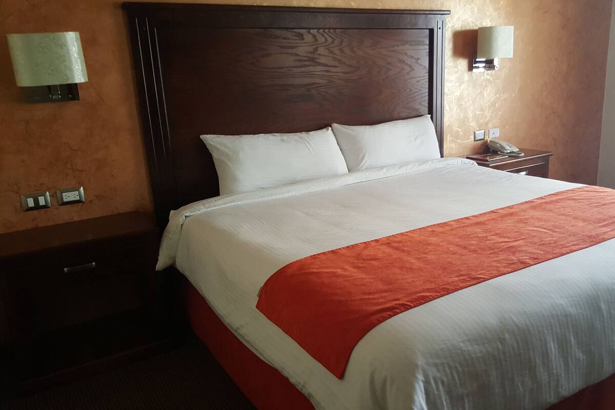 Double Room, 1 King Bed | Desk, iron/ironing board (on request), WiFi (free), bed sheets