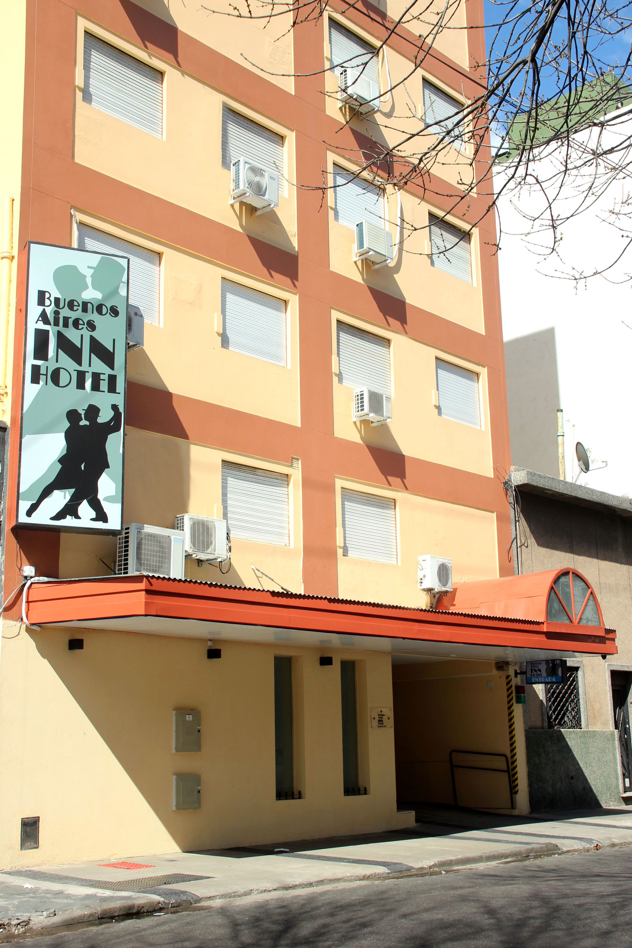 Fassade der Unterkunft