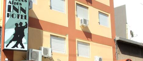 Fassade der Unterkunft