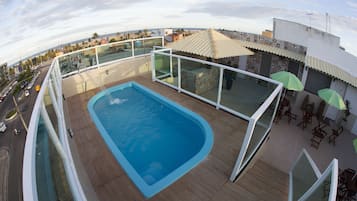 Indoor pool, outdoor pool