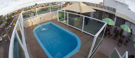Indoor pool, outdoor pool
