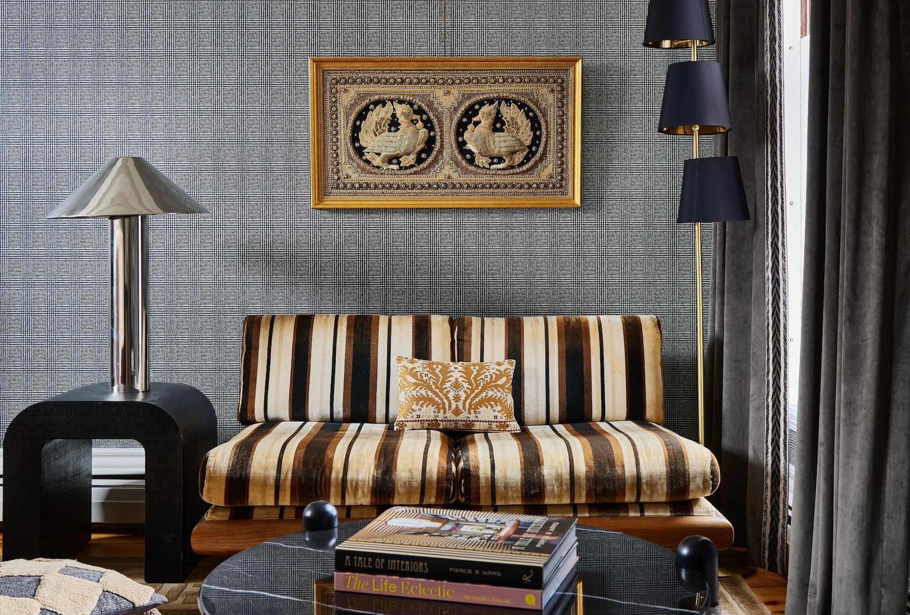 Stovall | Living area | Books