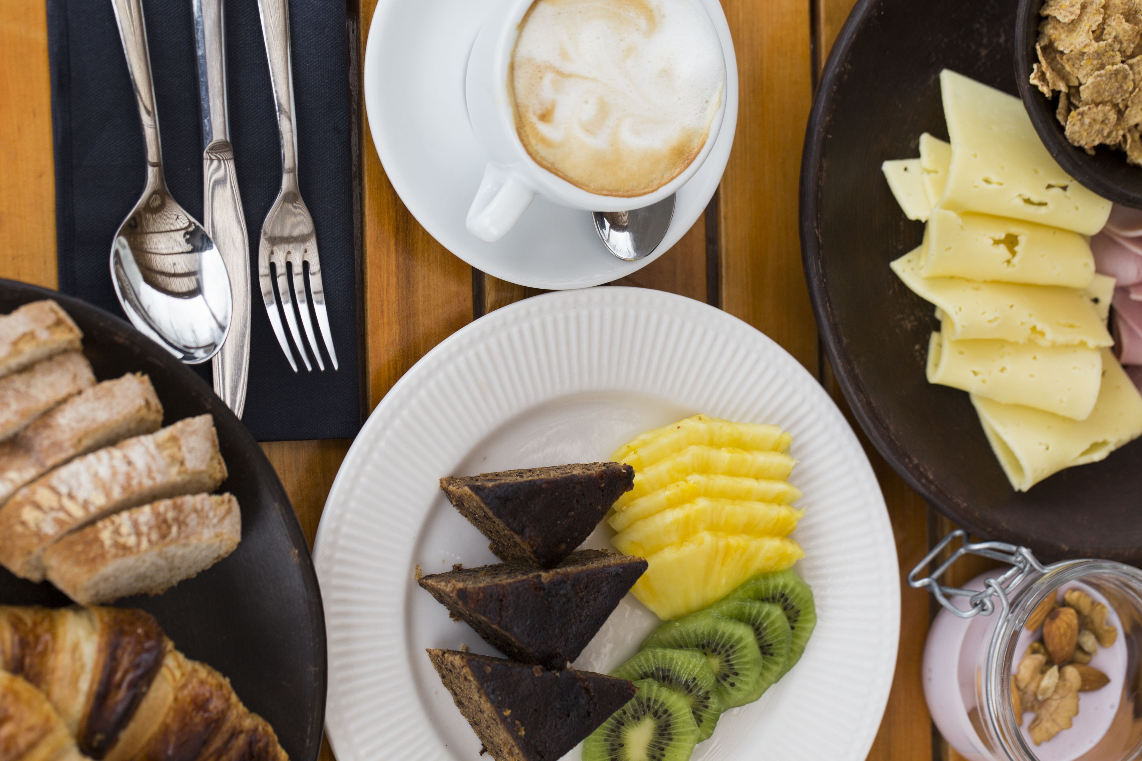 Tägliches inbegriffenes Frühstücksbuffet