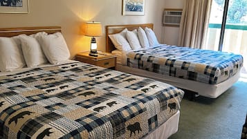 Room, 2 Queen Beds (Pet Friendly,) | Free WiFi, bed sheets