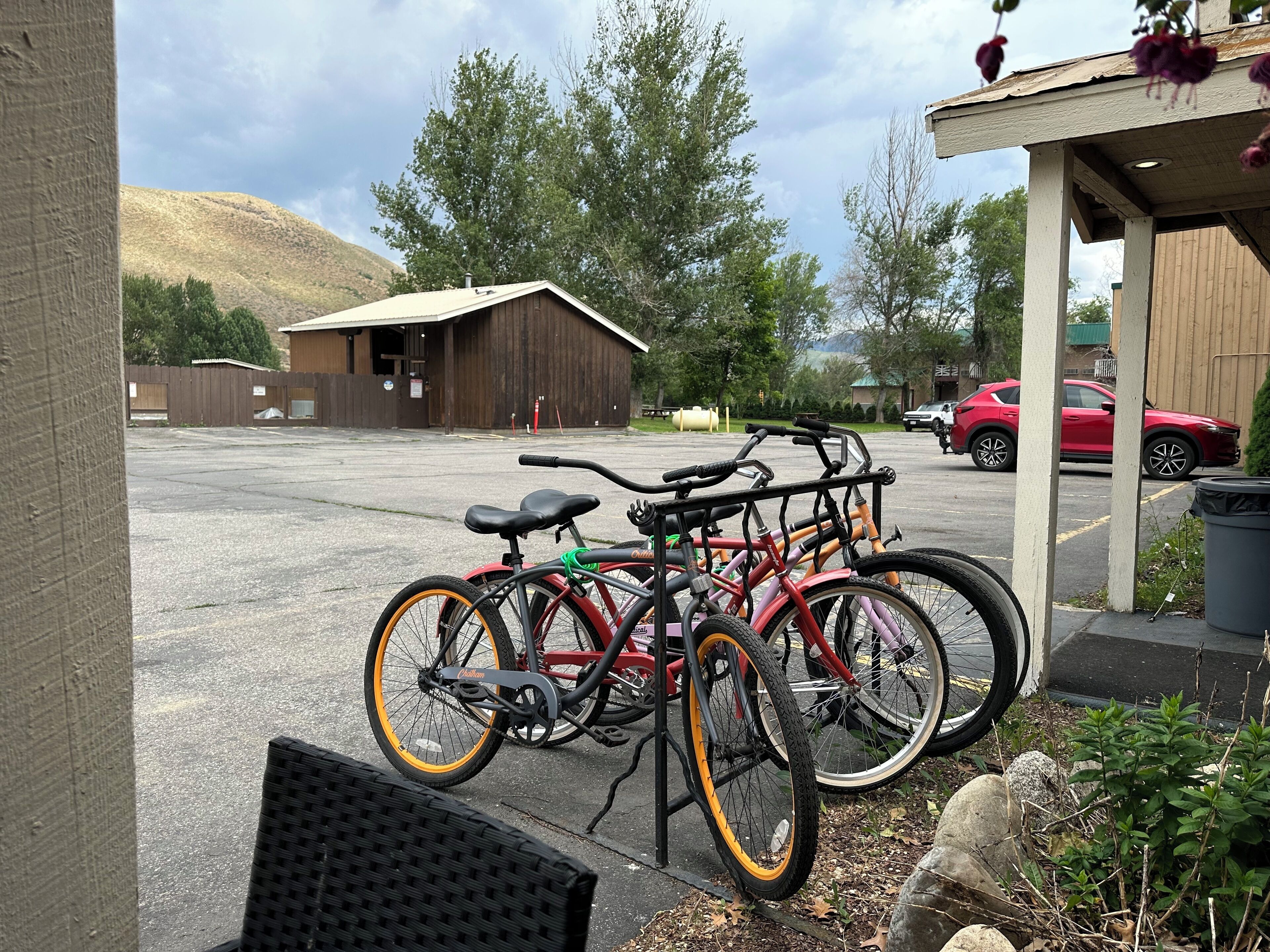Overnattingsstedets uteområder