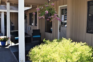 Overnatningsstedets facade