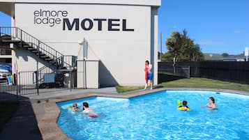 Seasonal outdoor pool