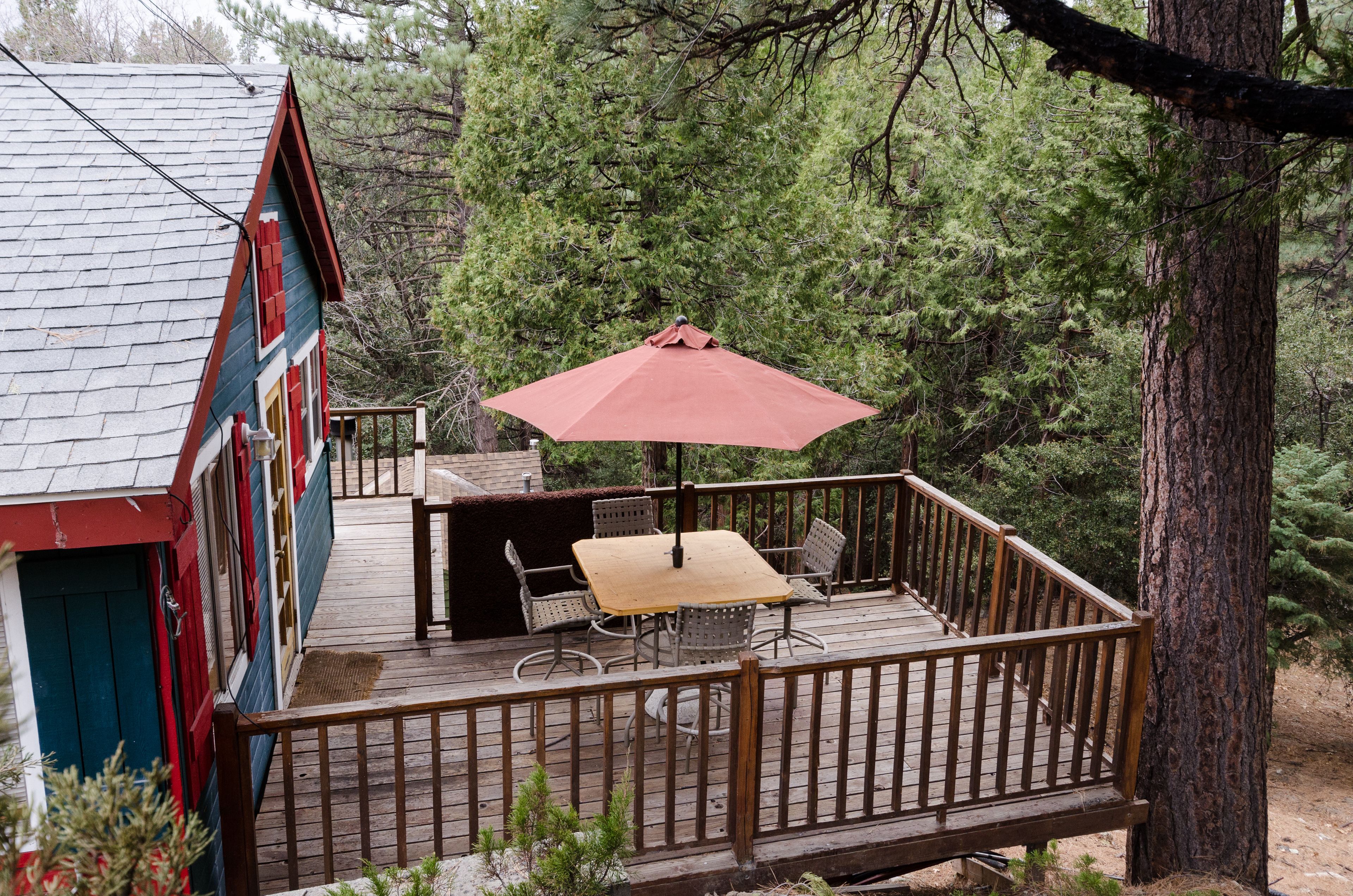 Woodland Vista Cabin (no pets) | Terrace/patio