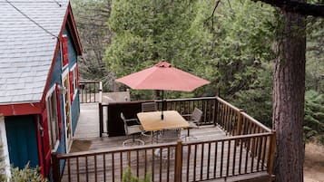 Woodland Vista Cabin (no pets) | Terrace/patio