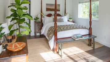 Premium bedding, pillow-top beds, individually decorated