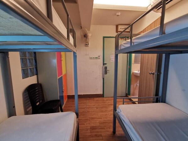 Dormitório compartilhado, em dormitório misto (4-Bed) | Quartos à prova de som, Wi-Fi de cortesia
