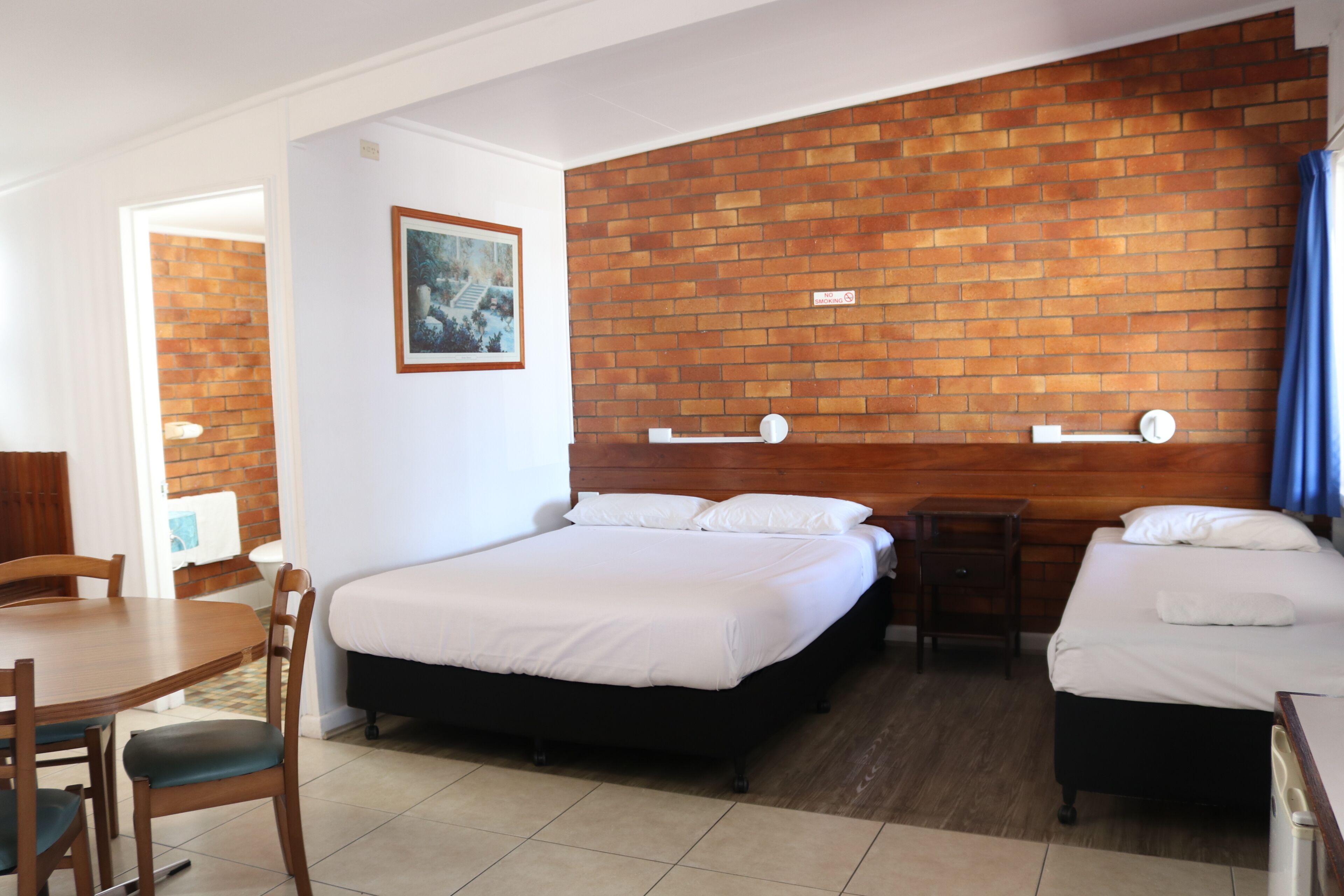 Premium bedding, Select Comfort beds, individually furnished, desk