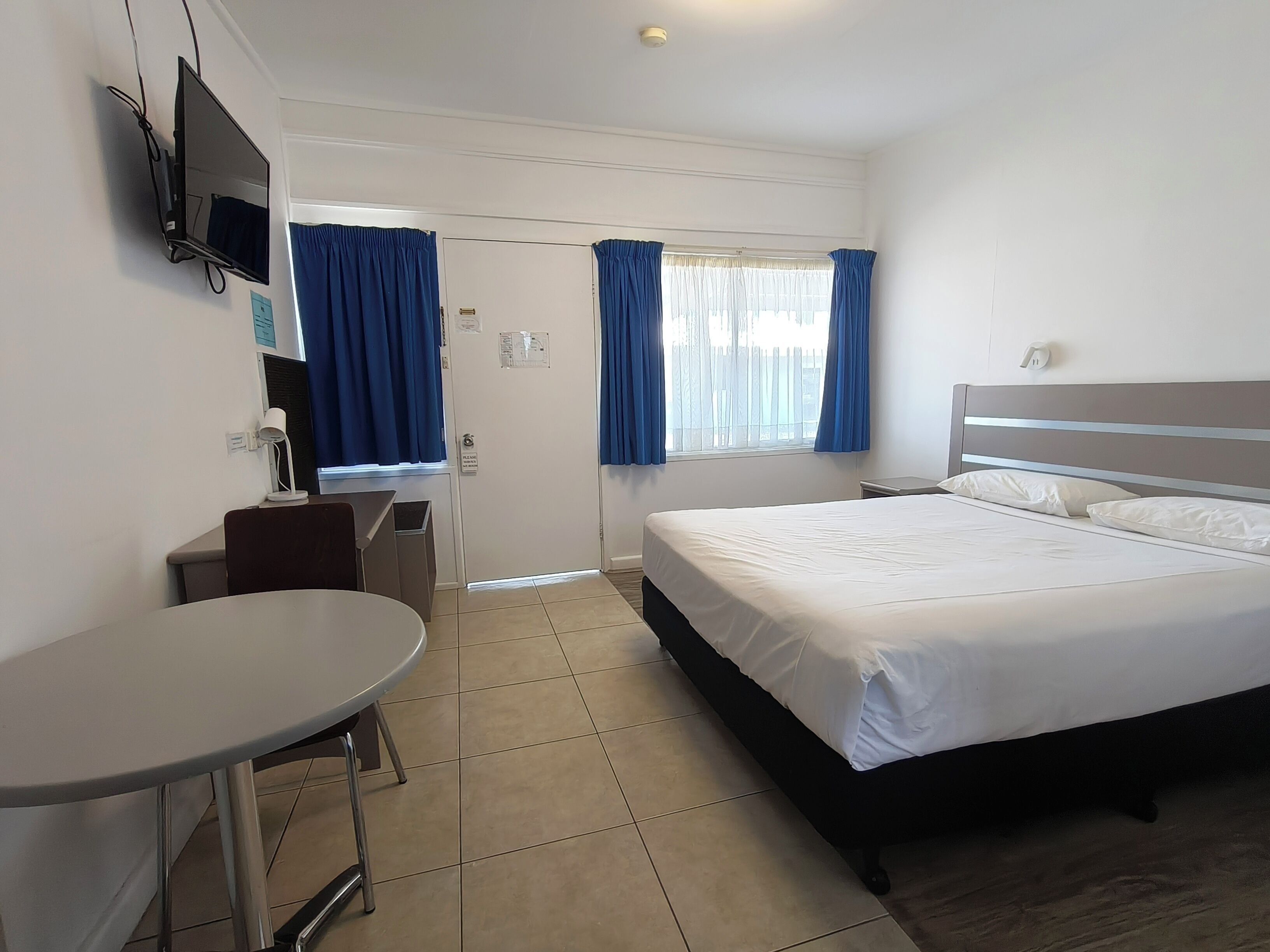 Premium bedding, Select Comfort beds, individually furnished, desk