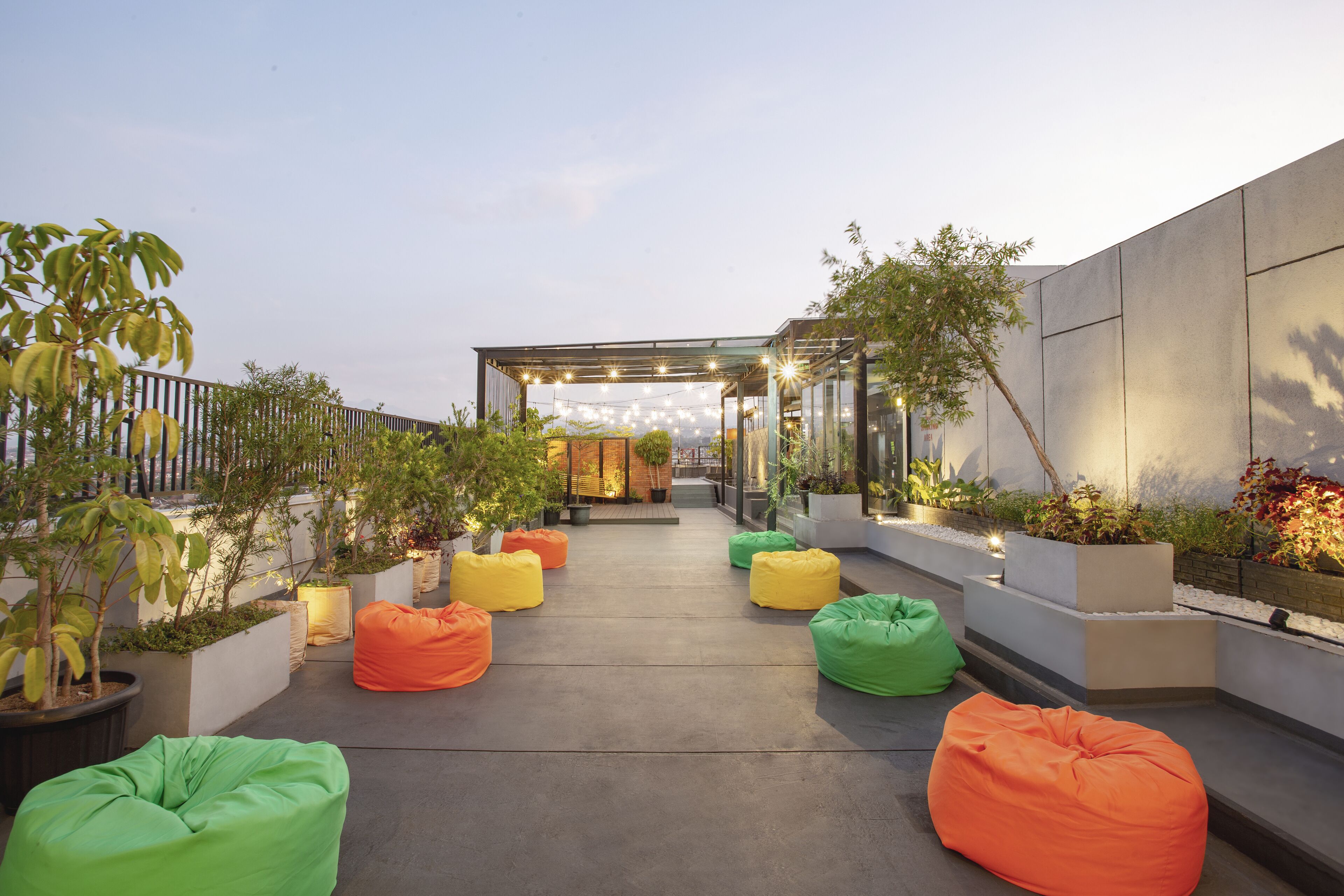rooftop terrace