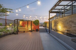 Terrasse sur le toit
