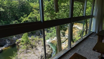 Japanese Western Style Room, Valley View | Balcony view