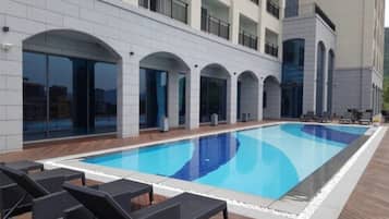 Seasonal outdoor pool