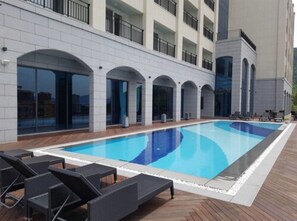 Seasonal outdoor pool