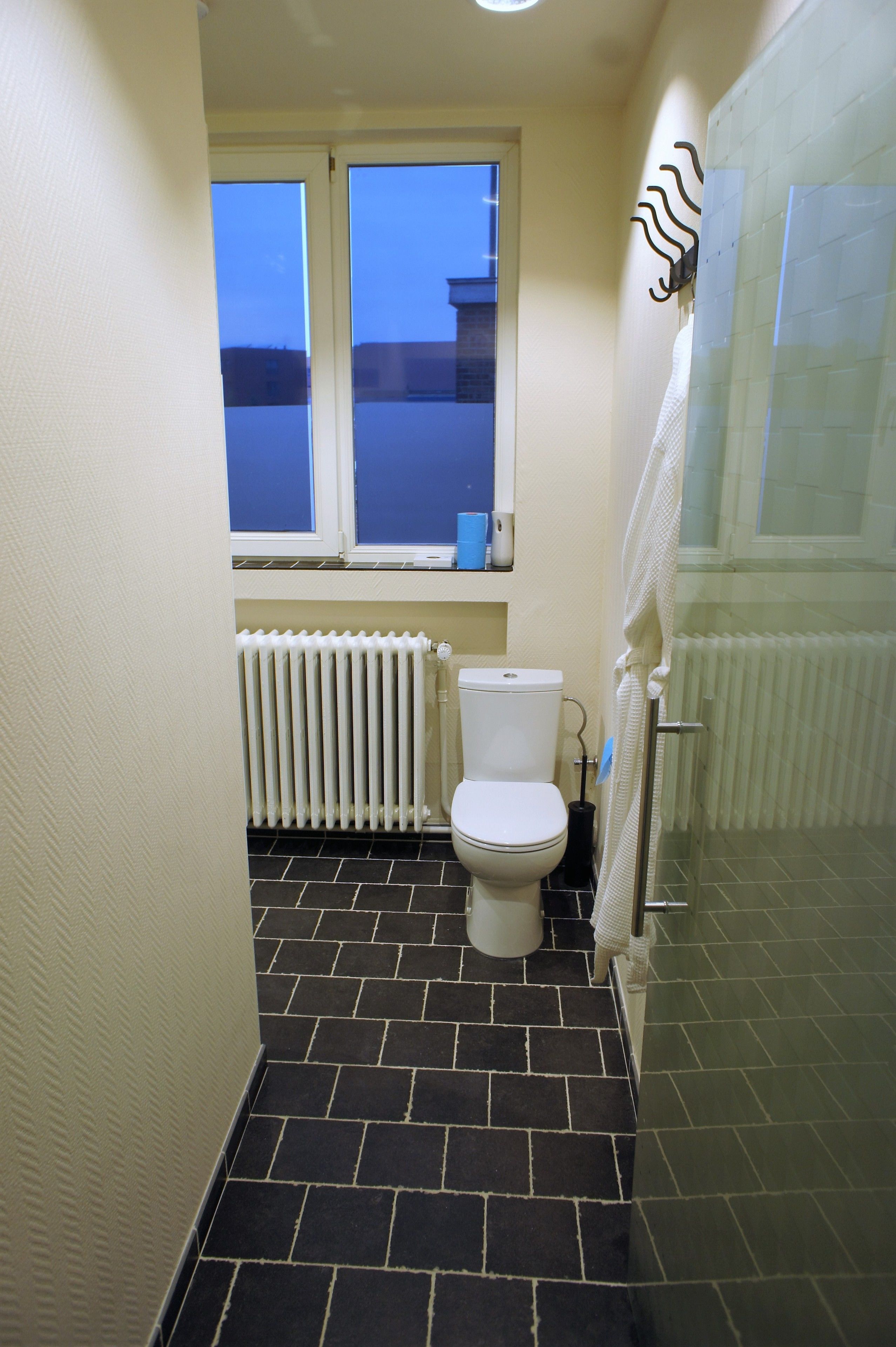 shower, rainfall showerhead, free toiletries, bathrobes