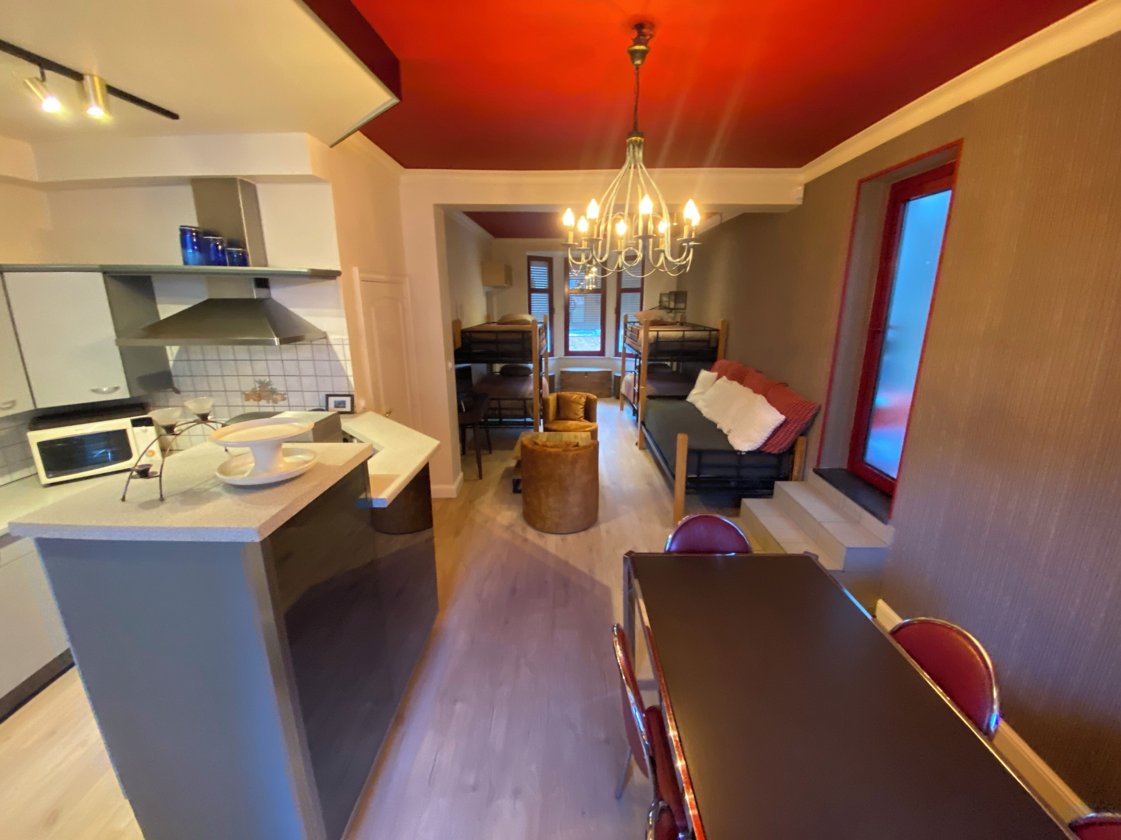 Premium Apartment, City View | Living area | 48-inch LED TV with satellite channels, TV, Netflix