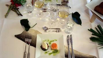 Lunch and dinner served, Scandinavian cuisine