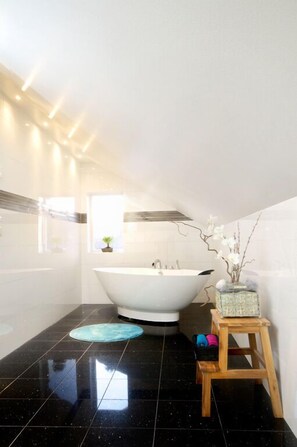 Jetted bath, free toiletries, hair dryer, bathrobes - Blacksta Vingård (Flen)