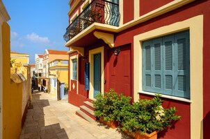 Fachada de la propiedad