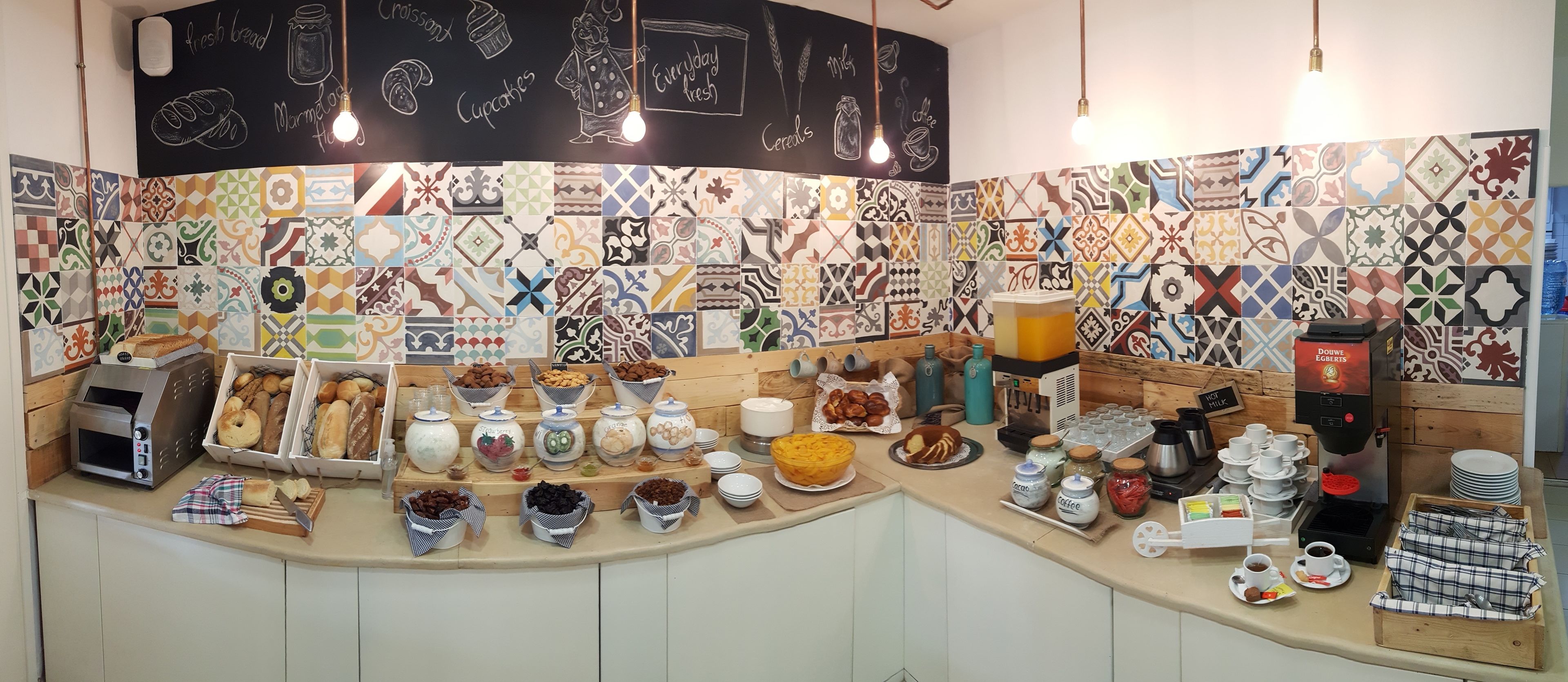 Gratis morgenmadsbuffet hver dag