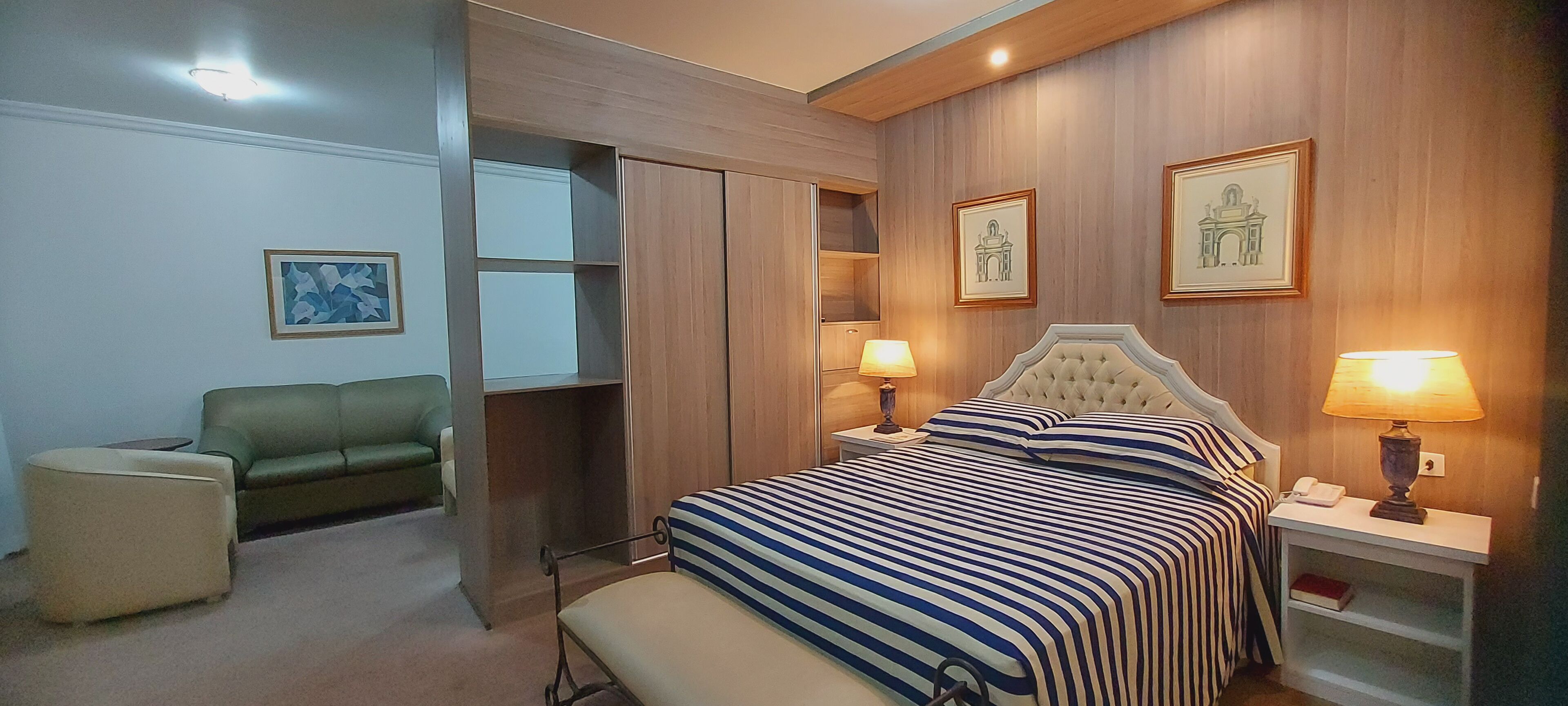deluxe double room, 1 double bed (hidromassagem) | 1 bedroom, minibar, in-room safe, desk