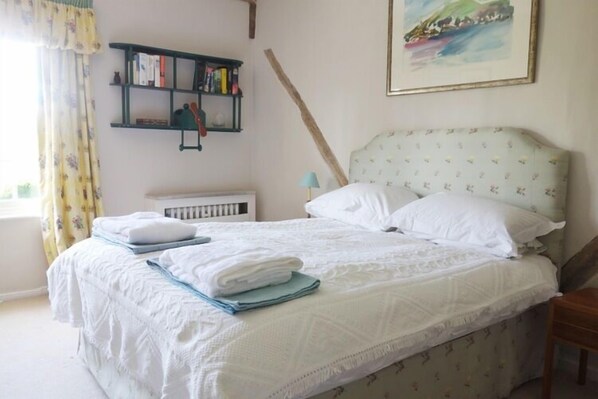 Egyptian cotton sheets, iron/ironing board, cots/infant beds, free WiFi