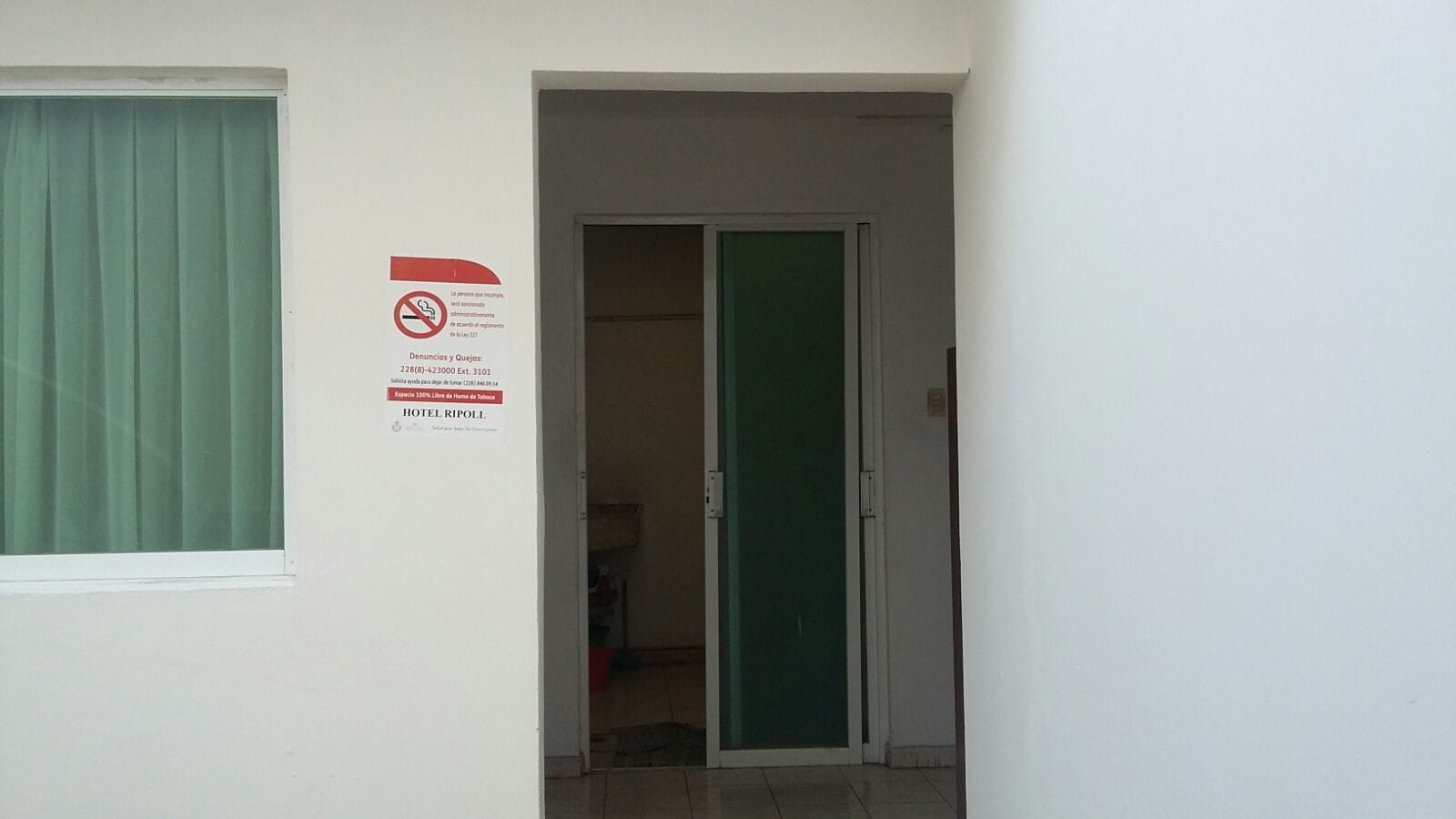 Entrada de la propiedad