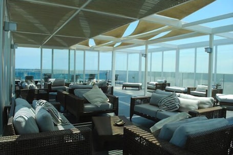 Terrace/patio. Hotel Alto del Sol Latorre Mejillones