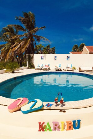 Children’s play area – outdoor - Karibu Aruba Boutique Hotel (Noord)