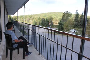 Vue sur les montagnes