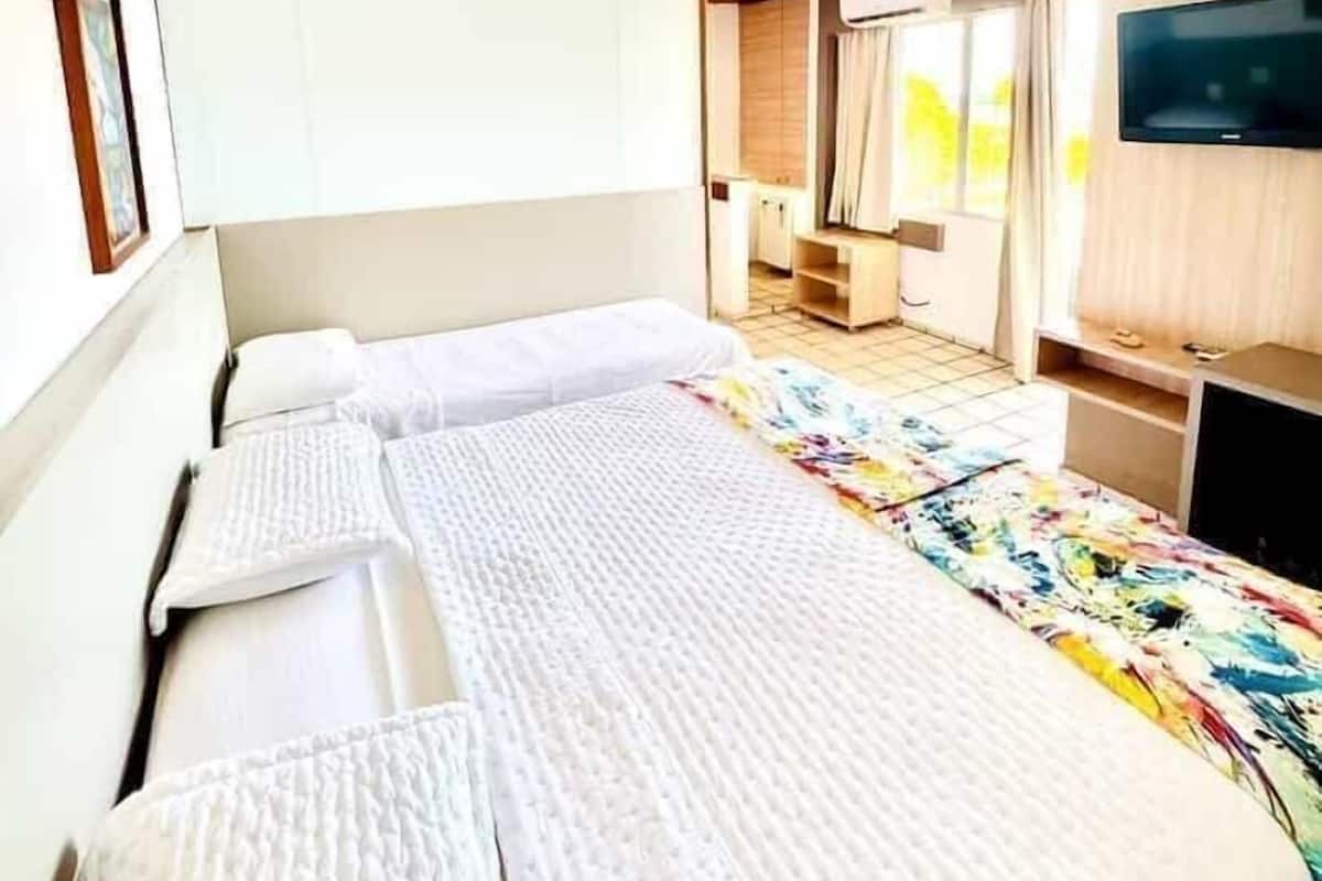 Minibar, desk, blackout drapes, free WiFi