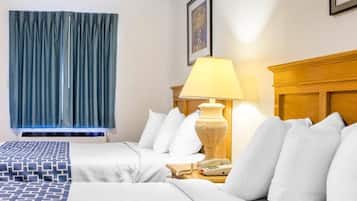 Standard Room, 2 Queen Beds, Non Smoking | Hypo-allergenic bedding, Select Comfort beds, desk, free WiFi