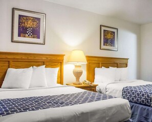 Standard Room, 2 Queen Beds, Non Smoking | Hypo-allergenic bedding, Select Comfort beds, desk, free WiFi