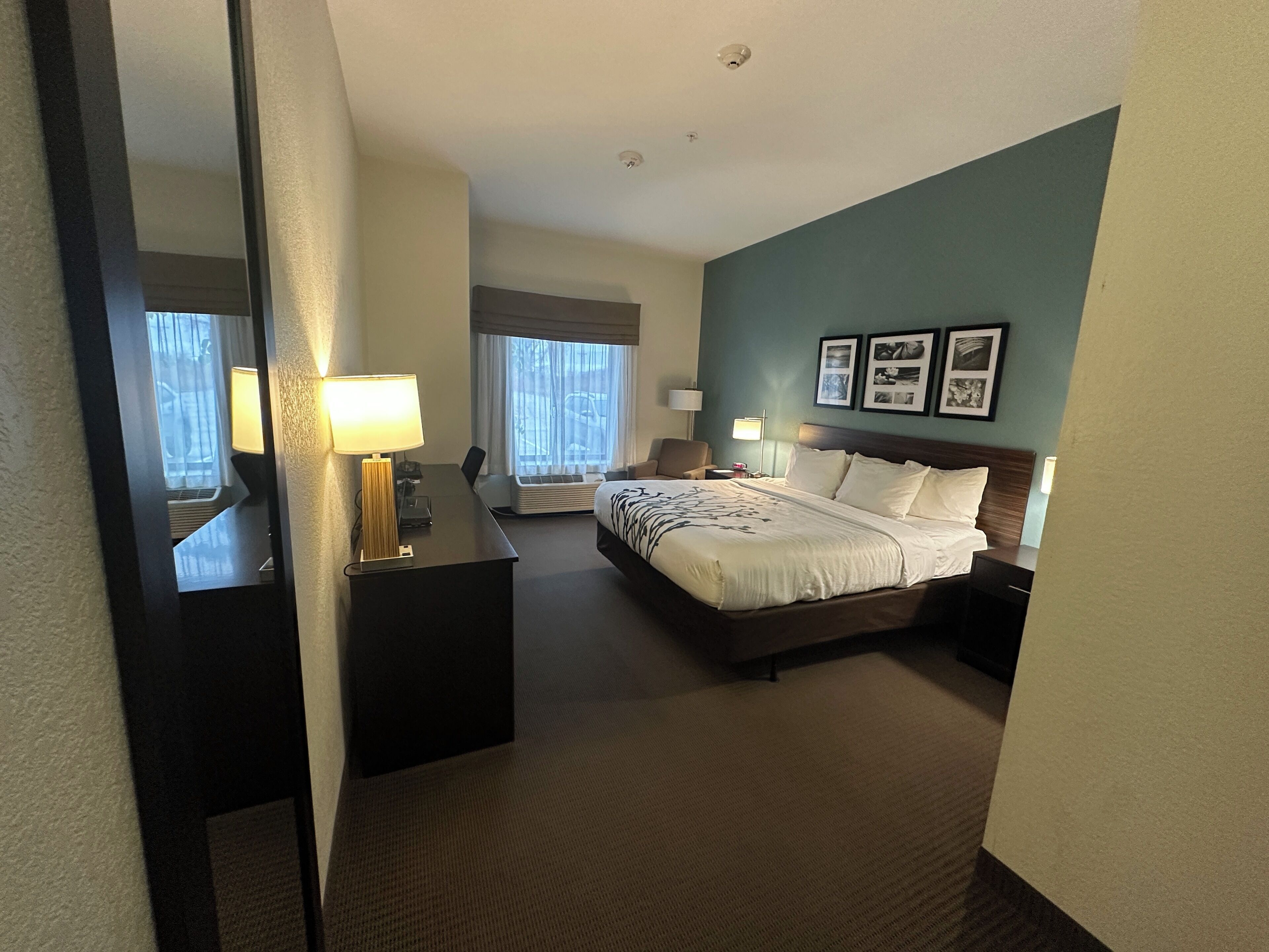 room, 1 king bed, accessible, non smoking | desk, blackout curtains, iron/ironing board, free wifi