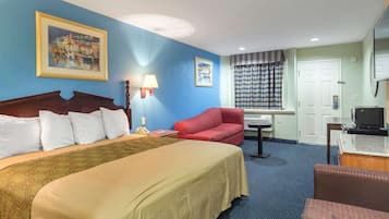 Room, 1 King Bed, Accessible, Non Smoking | Desk, free WiFi, bed sheets