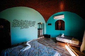 Deluxe Triple Room, Private Bathroom (Nile View) - Hadouta Masreya - Nubian Guest House (Aswan)