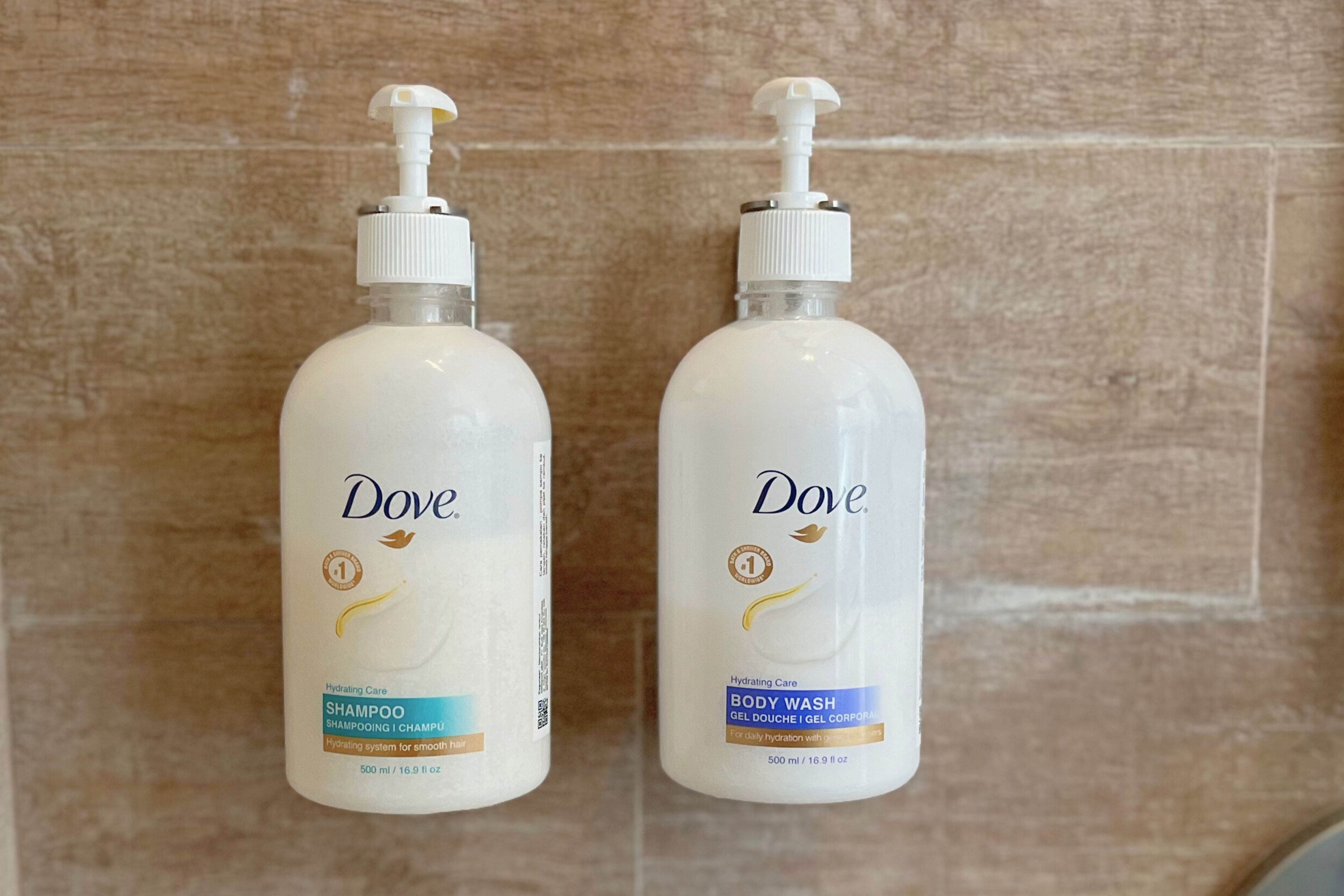 free toiletries, hair dryer, slippers, towels